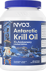 NYO3® 70周年纪念版磷虾油（60粒）