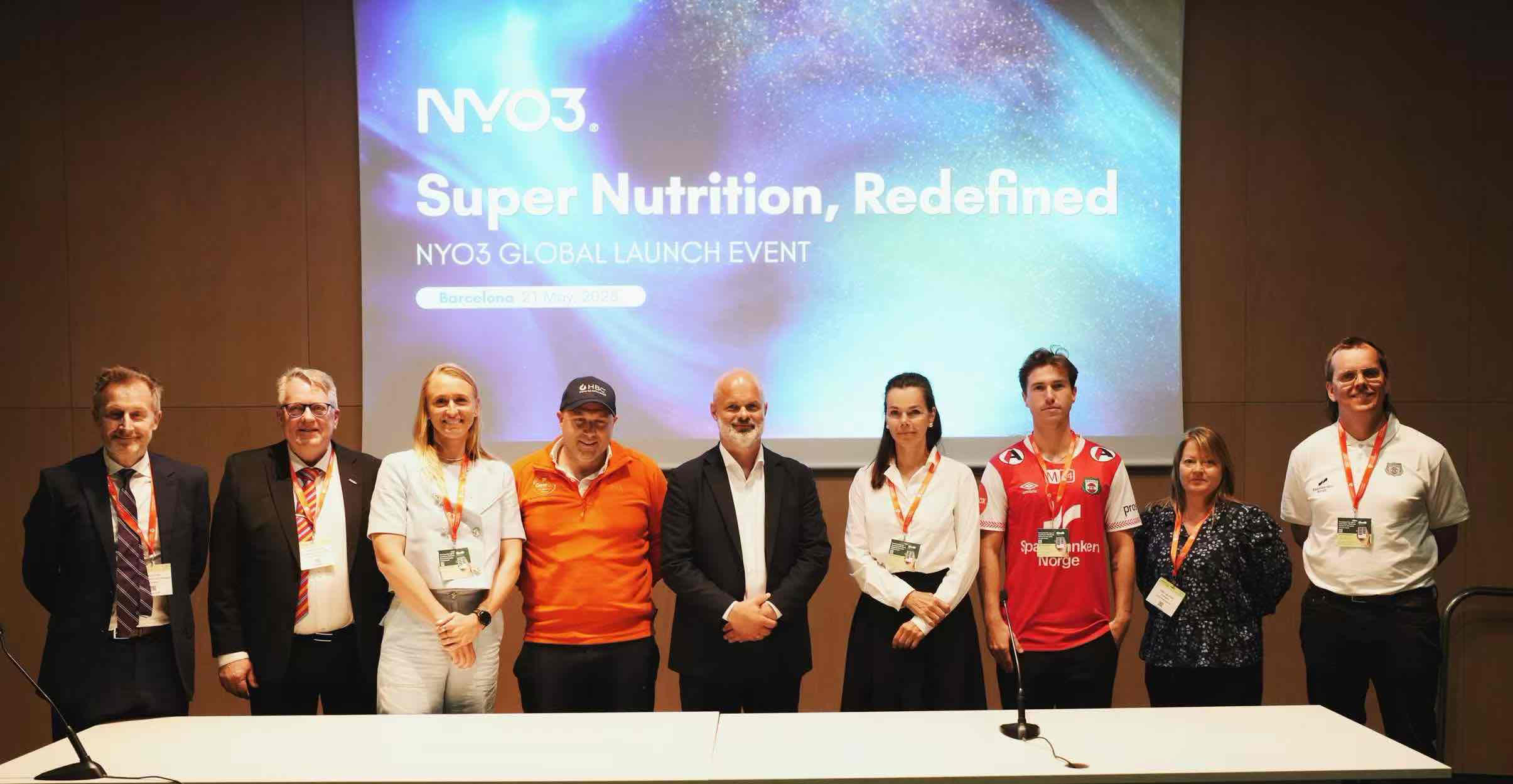 NYO3加冕全球销量品质双冠王 Vitafoods Europe新品首发引爆行业巨变