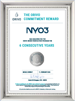 ORIVO连续6年