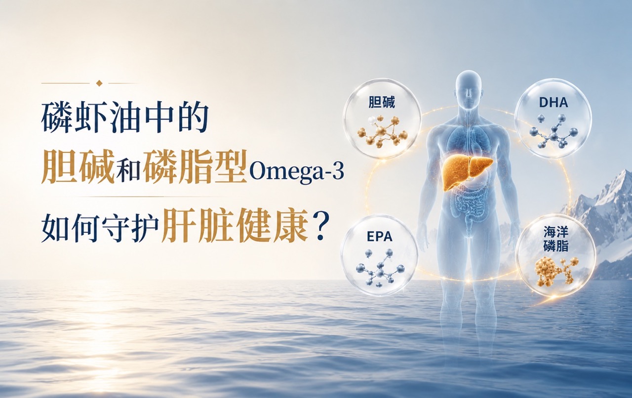 胆碱与磷脂型Omega-3如何守护肝脏健康？
